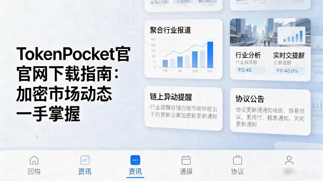 TokenPocket官网下载指南：加密市场动态一手掌握