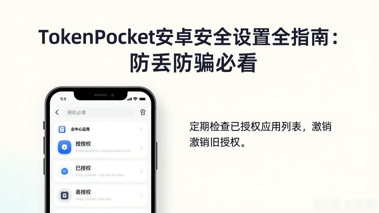 TokenPocket安卓安全设置全指南：防丢防骗必看